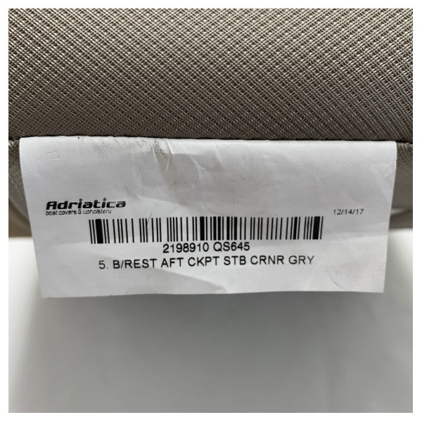 Coussin de dossier d'angle Quicksilver Active 645 pour sièges de cockpit - 2198910