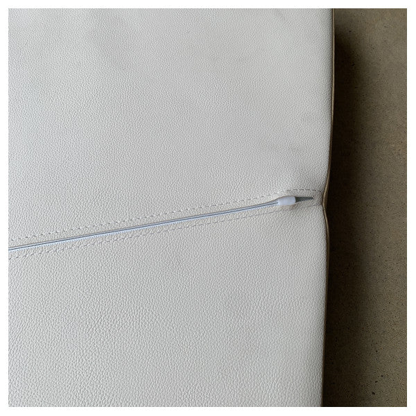 Quicksilver 540 Cruiser Right Stern Aft Cushion White Beige - 878DEL143N