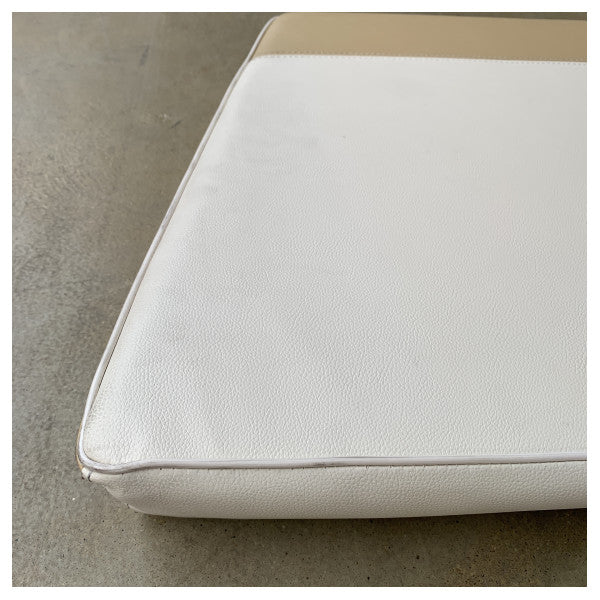 Cuscino del cabina sinistra beige con bianco per Quicksilver 540 Cruiser - 878DEL150N