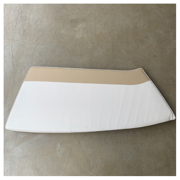Cuscino del cabina sinistra beige con bianco per Quicksilver 540 Cruiser - 878DEL150N