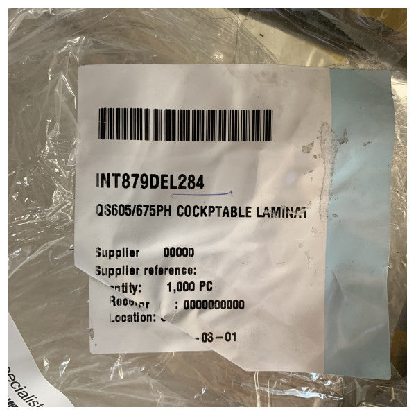 Tavolo da cockpit in GRP Quicksilver 605 e 675 PilotHouse bianco - 879DEL284