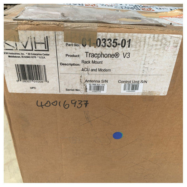 Система морського супутникового зв'язку KVH TracPhone V3 Silver VSAT для надійного зв'язку на судні