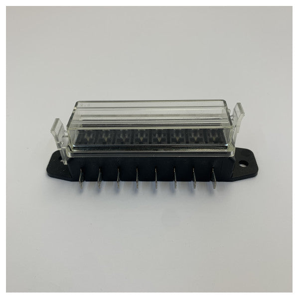 Marine Blade säkringsblock med klart lock för 12V/24V-system -010