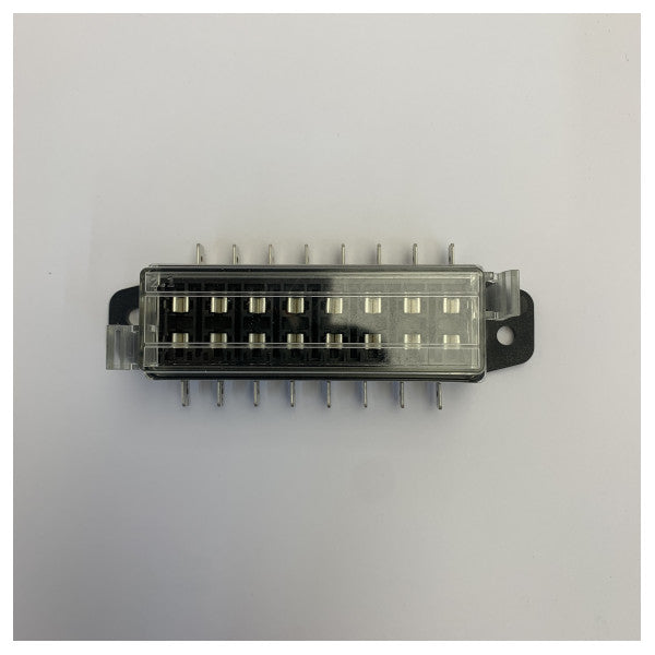 Marine Blade säkringsblock med klart lock för 12V/24V-system -010