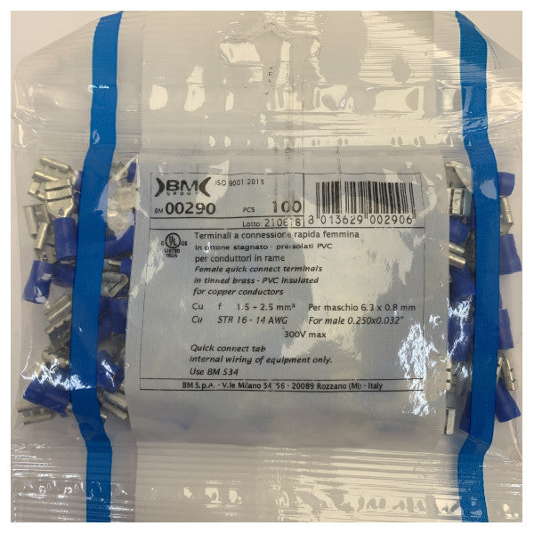 Marine elektrisk connector NAT.KON. F 2.5/6.6 MO - 00290 100 stk