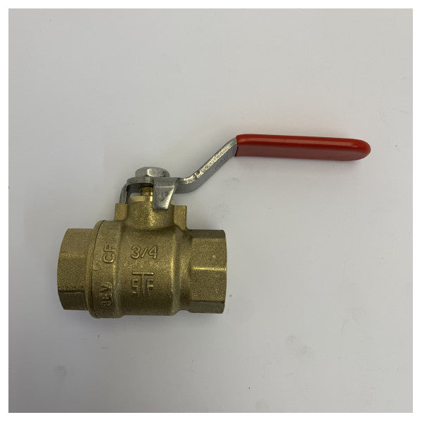 Maestrini 3/4inch DN20 messing skydeventil 5140E til marine- og yacht-rørføring