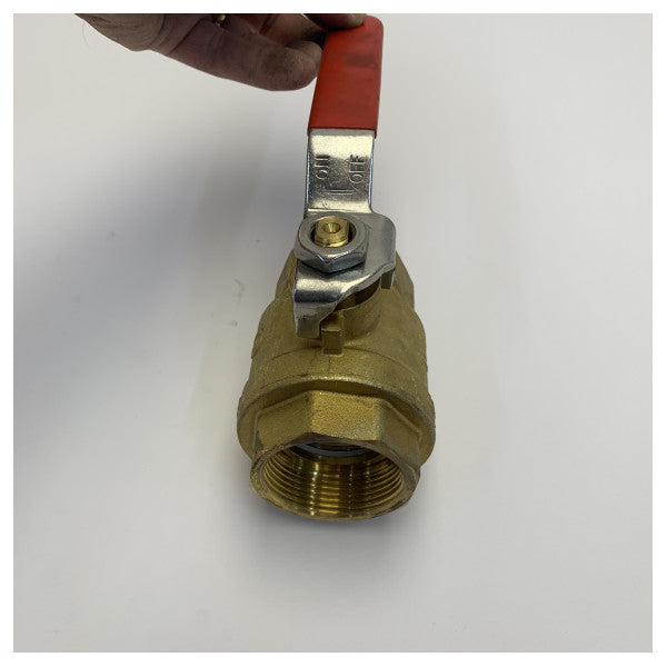 Válvula de gaveta em latão cromado Maestrini 1-1/2inch - 5140H