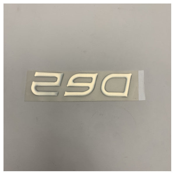 Logo de montage latéral Uttern D62 original - autocollant - 146676-01