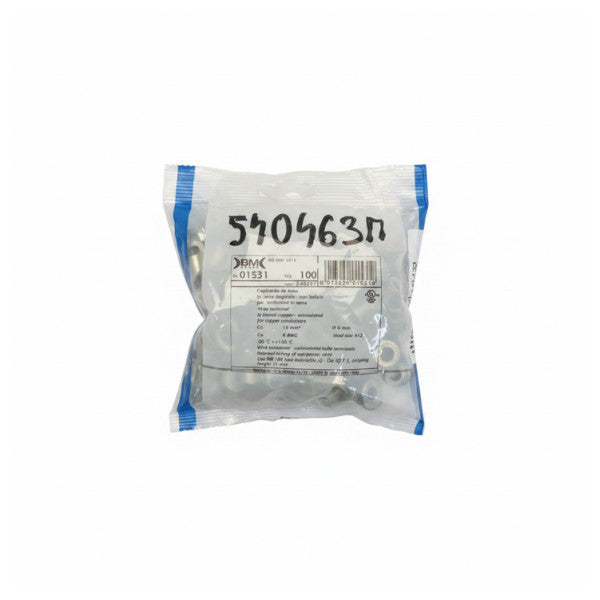 Cosse de câble électrique en cuivre marin 16 mm2 M6 - étamée