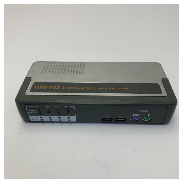 USB til PS/2 KVM-bryteradapter for tastatur og mus - TEB25-USB-PS2 - Brukt