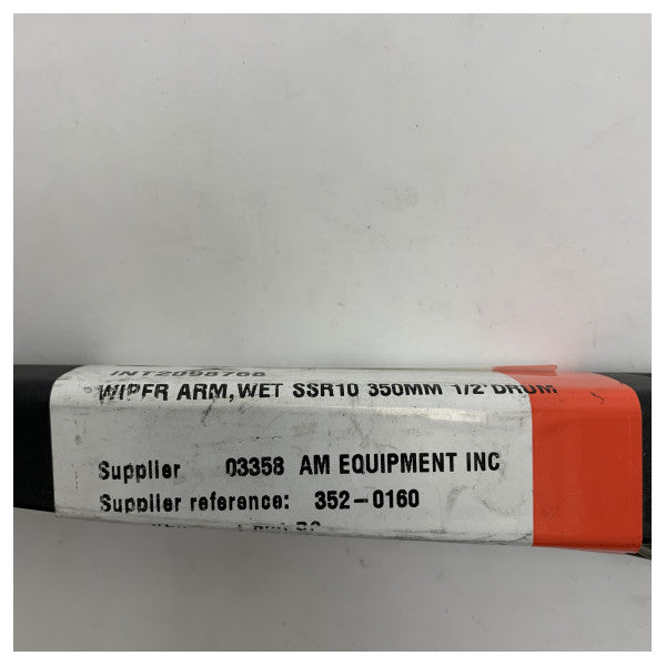 Universal SSR10 350 mm windscreen wiper arm 1/2 inch drum