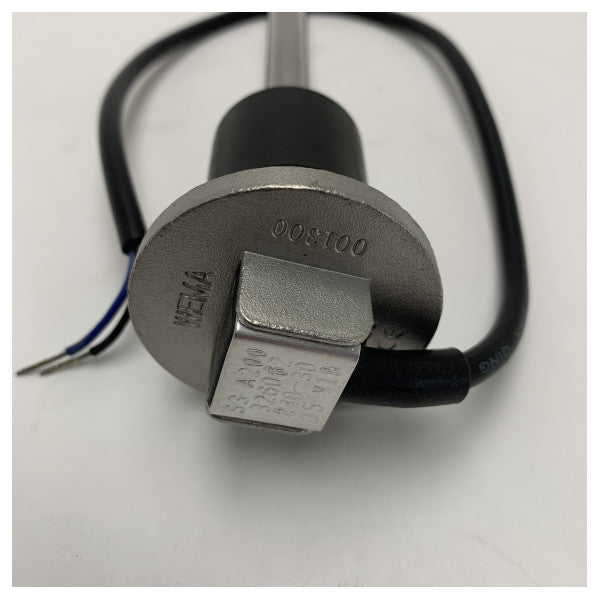 Wema S3-200 200 mm roestvrijstalen niveausensor 0 - 190 ohm