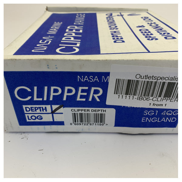 Système de sondeur de profondeur Nasa Marine Clipper avec transducteur