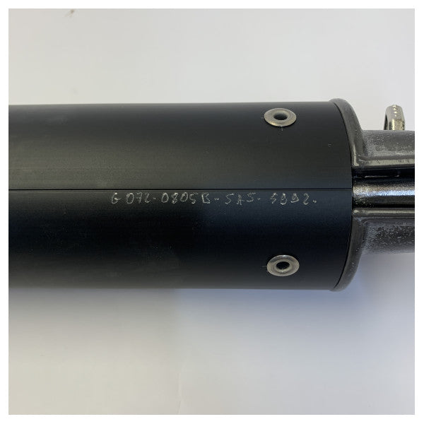 Seldenin alumiininen gennakerpuomi - spinaakkeripuomi mustapinnoitettu E210 - G072-0805B