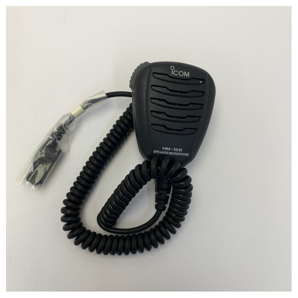 Icom HM-168 Waterproof IP67 Handheld Speaker Microphone for Marine VHF Radio