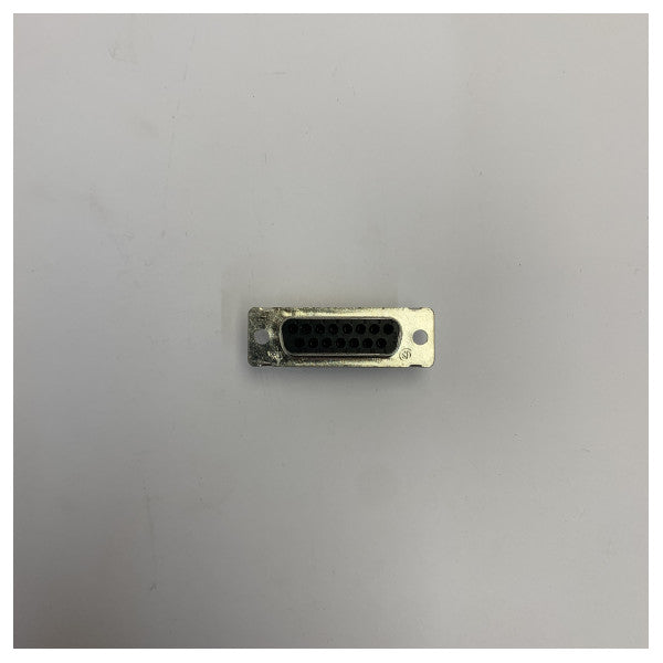 D-Sub 15-Pin Female Connector SD15F - 15-Pin Electronic Socket - No Housing