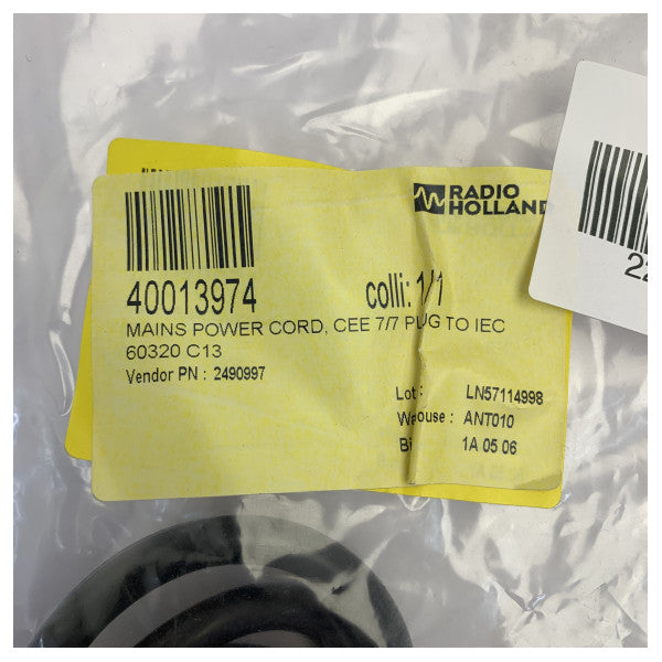 IEC 60320-C13 Marine-Netzkabel