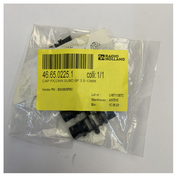 Data Connector Cap til SUBD-9P - 22222-RHGC-SUBD-9P