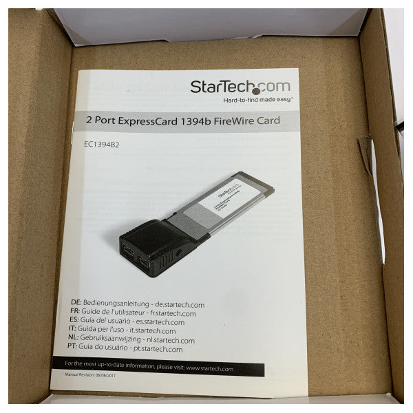 StarTech FireWire ExpressCard 1394b Προσαρμογέας Laptop 2 Θυρών - EC1394B2
