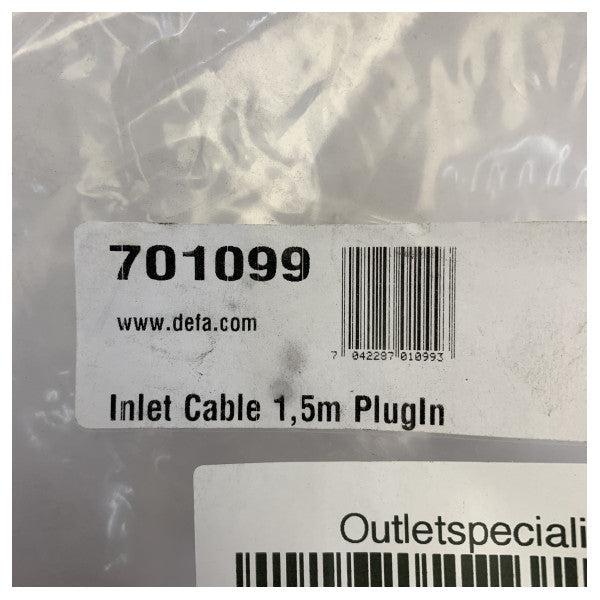 Defa 701099 Marine Electrical Connection Cable - Corrugated Protective Sleeve