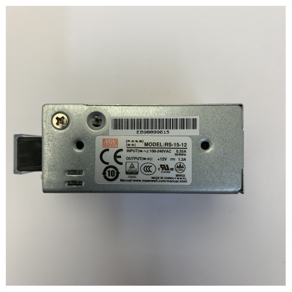 Alimentatore switching AC/DC Mean Well RS-15-12 12V 1,3A 15W