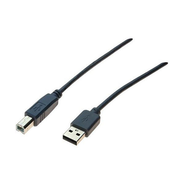 RS PRO 201-2478 كابل USB 2.0 من Type A إلى Type B - سلك بيانات بدرجة بحرية