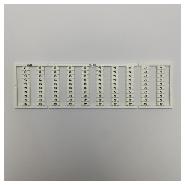 واجو 794-603 علامات كتل التوصيل WMB Multi Marking System