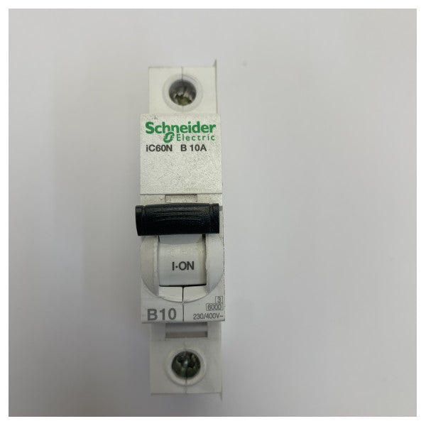 Schneider Electric Acti9 iC60N Circuit Breaker 2P B10A - A9F78210 Marine Grade