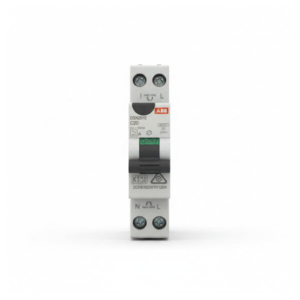 ABB DSN201E C20 A30 RCBO sklopka diferencijalne struje 20A 30mA