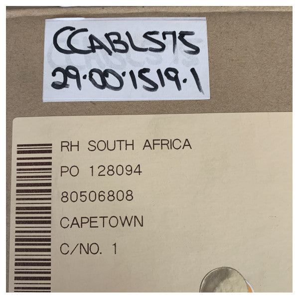 Assemblage de câble radar X-Band Furuno MJ-B24LPF0012-300+R pour FR-8062, 8122, 8065