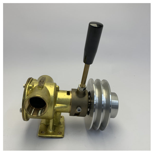Ancor PM40F messing marinepumpe med manuell clutch 293L/min