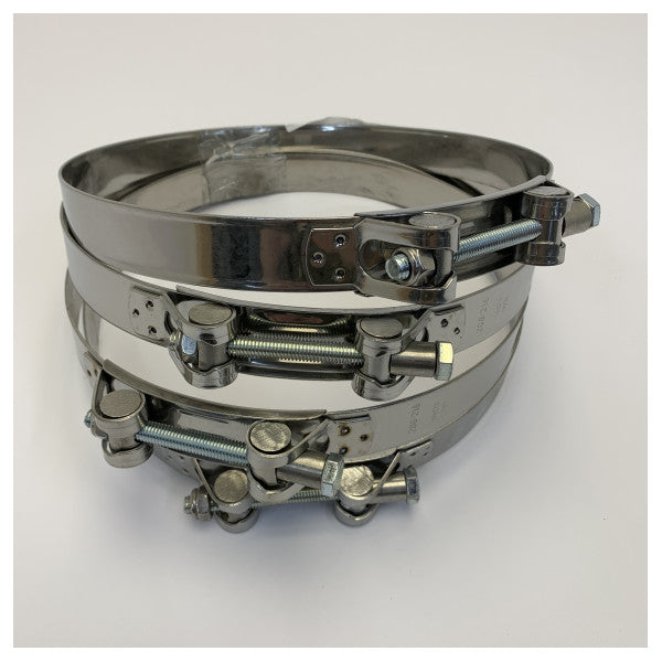 Volvo Penta 23408461 Slangeklemme i rustfritt stål 208-216 mm 4NOX WS Yacht Hardware
