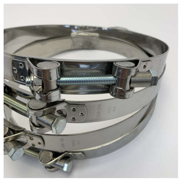 Volvo Penta 23408461 Slangeklemme i rustfritt stål 208-216 mm 4NOX WS Yacht Hardware
