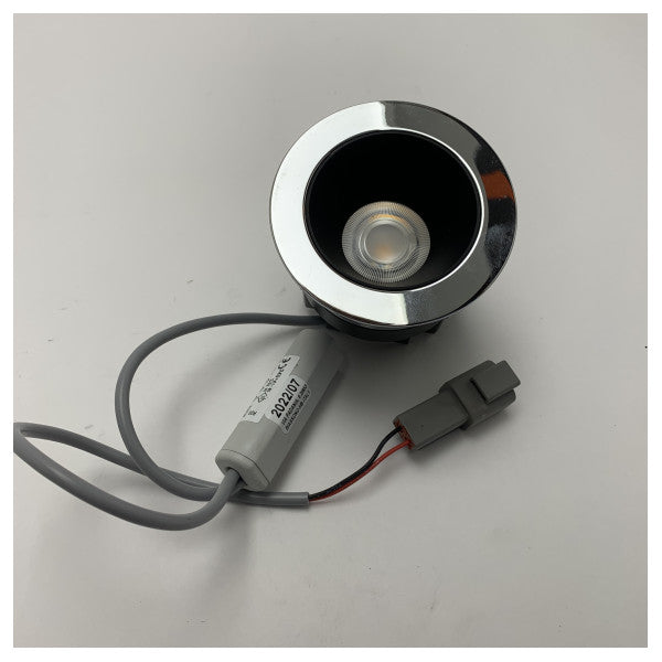 Cantalupi 20 TOP 8 R FIX ανοξείδωτο ατσάλινο μαύρο προβολέα κάτω φωτισμού