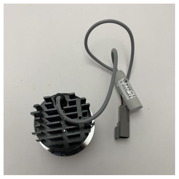 Cantalupi 20 TOP 8 R FIX ανοξείδωτο ατσάλινο μαύρο προβολέα κάτω φωτισμού