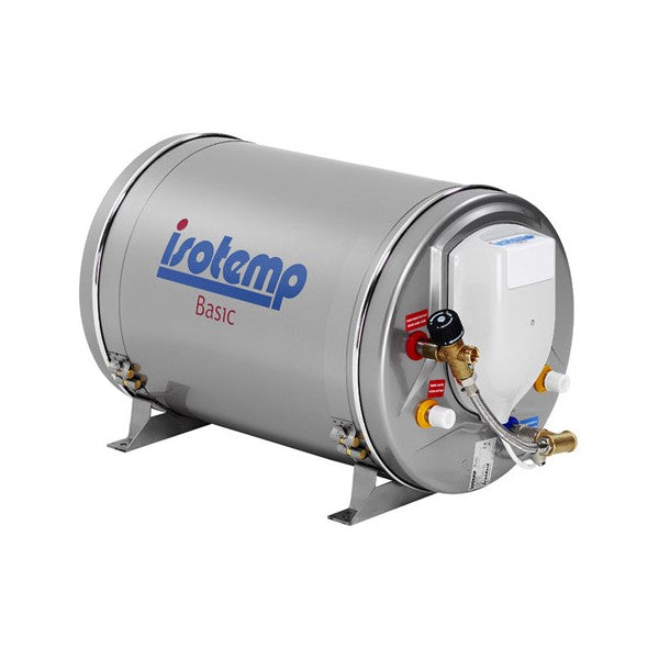 Calentador de agua marino Isotherm Isotemp 40L 115V 750W de acero inoxidable con válvula mezcladora