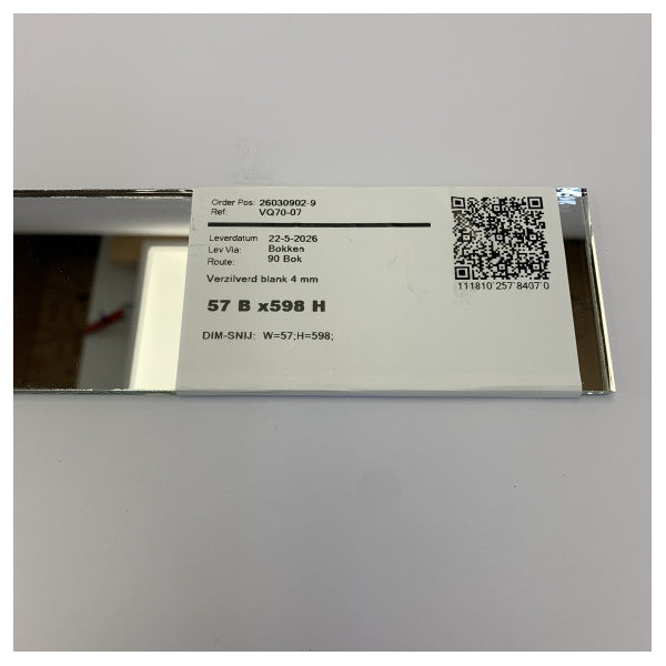 Replacement Yacht Mirror Glass - Marine Grade Hardware - 26030902-9