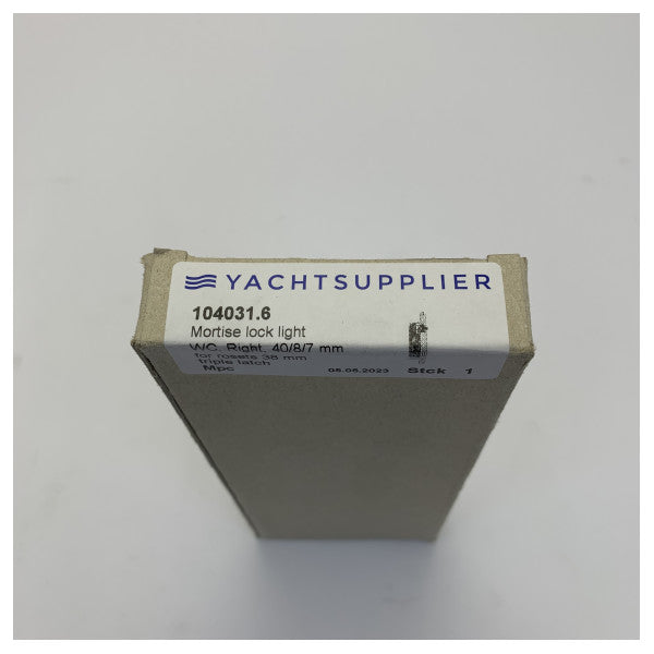 Yachtsupplier Marine indstikslås-sæt WC højre - Yacht Hardware 1102.0055
