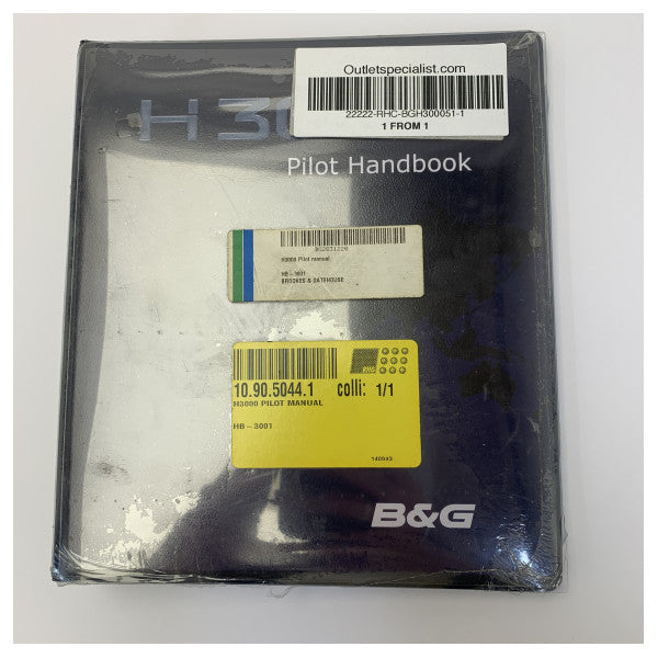 B&G H3000 Autopilot-System Benutzerhandbuch & Dokumentation - BGH300051-1