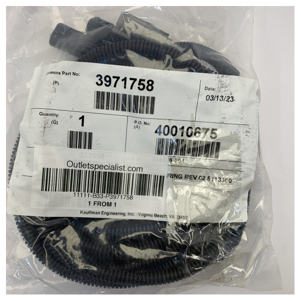 Cummins P3971758 Marine Electrical Wiring Harness for B3.3 Engines