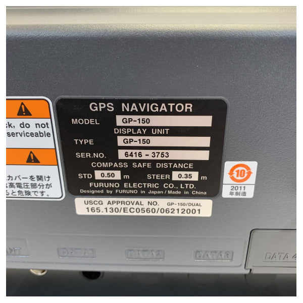 Furuno GP-150 Marine (D)GPS jednostka wyświetlacza nawigacyjnego