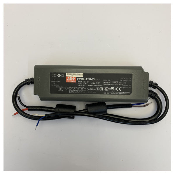 Alimentatore a tensione costante Mean Well PWM-120-24 LED Driver 120W 24V 5A