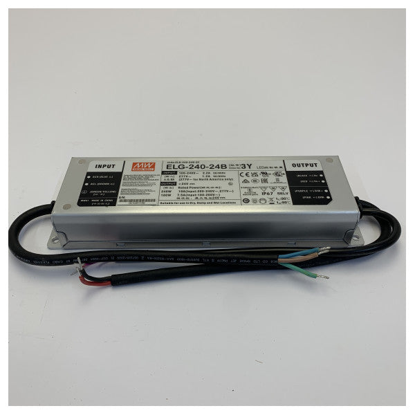 Driver LED Mean Well ELG-240-24B 240W 24V 10A alimentatore a tensione costante
