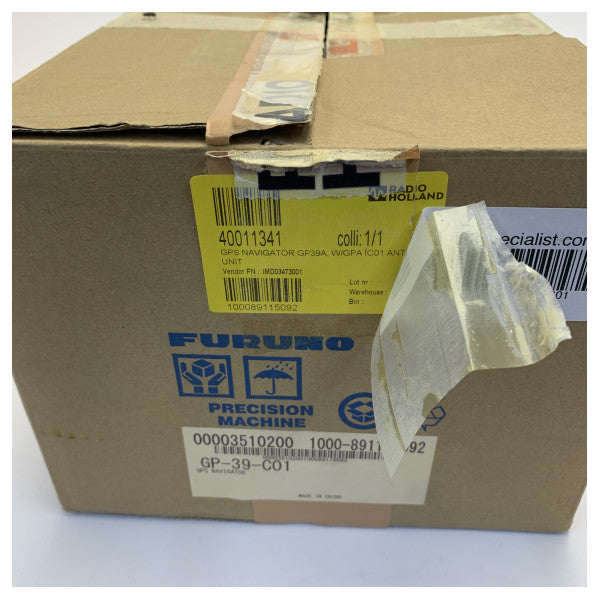 Furuno GP-39 GPS-navigator marin elektronikdisplay med antenn - GP-39-C01