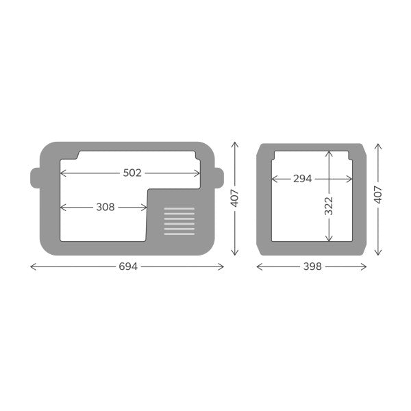 Dometic CFX5 35 Frigorifero e congelatore portatile Box refrigerante - 12/24V/230V