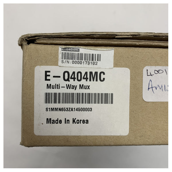 海洋の監視サーベイランス制度のための 4CH 小型クォードのビデオ多重送信機 E-Q404MC