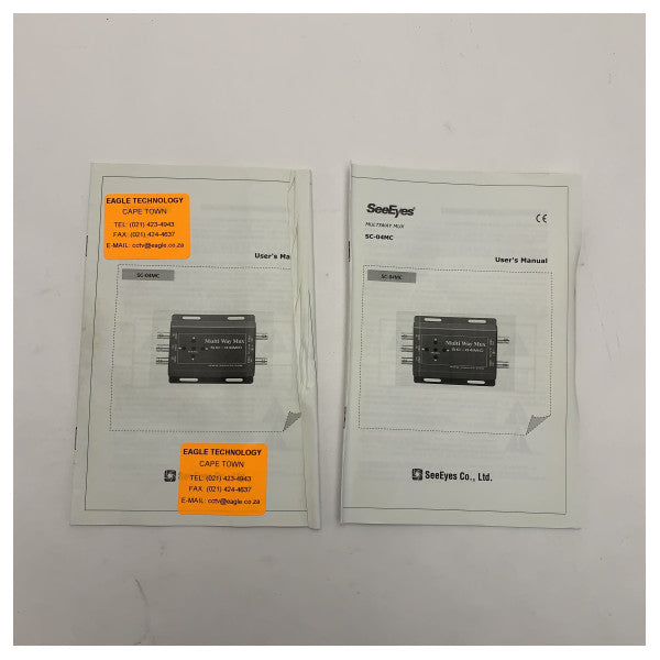 海洋の監視サーベイランス制度のための 4CH 小型クォードのビデオ多重送信機 E-Q404MC