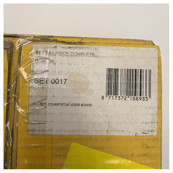 Vetus Complete Tailpiece for 35kg Bow Thruster System - SET0017+SET01