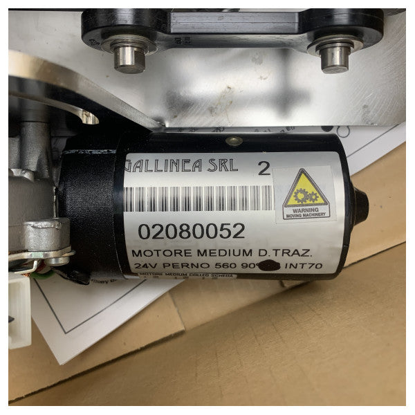 Gallinea Medium 24V Windscreen Wiper Motor 560 90 Degree - 02080052