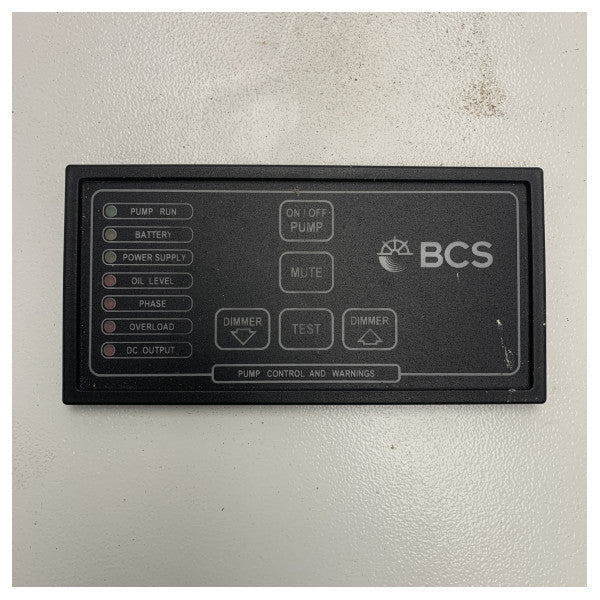 BCS 28753 дисплей управління насосом і попередженнями 380В